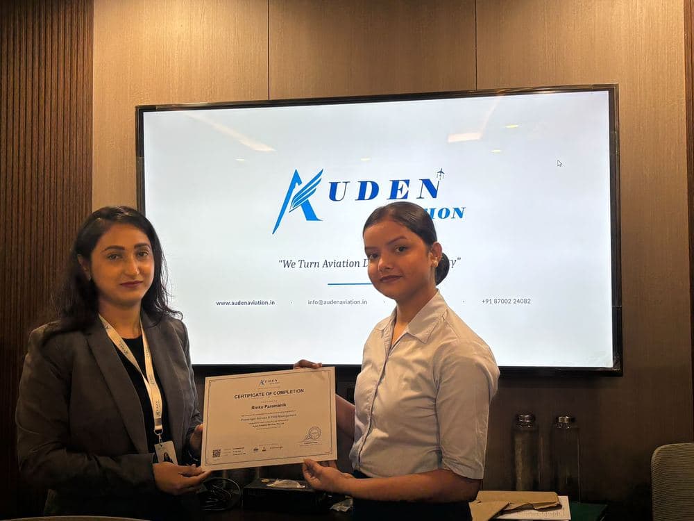 Certificate award ceremony